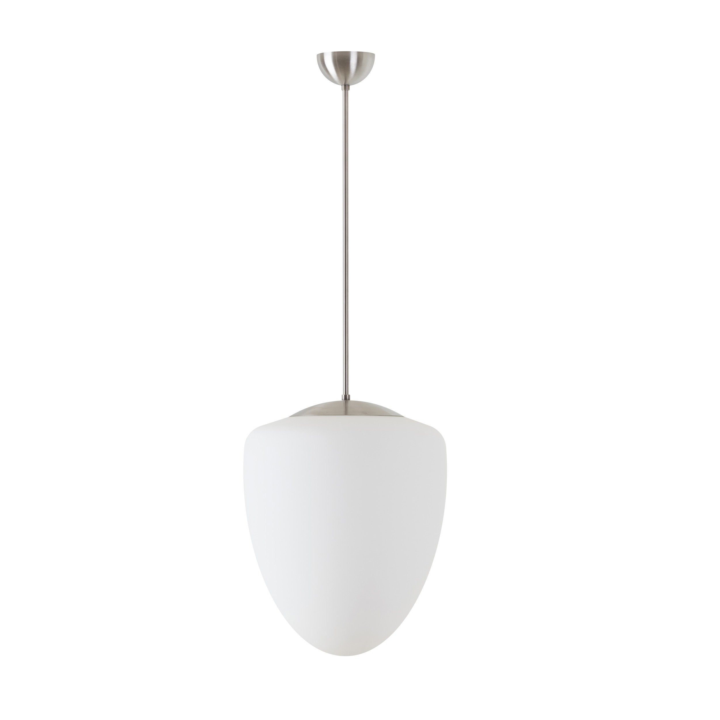 OS AST60417 ASTRA P závěsné skleněné svítidlo nerez broušená / bílá IP40 3000 K 27W LED DALI (původní kód OS 60417) - OSMONT
