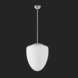 Obrázek pro produkt ASTRA P závěsné skleněné svítidlo nerez broušená / bílá IP40 3000 K 27W LED DALI (původní kód OS 60418) - OSMONT