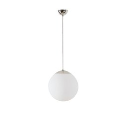 Obrázek pro produkt ADRIA S2 závěsné skleněné svítidlo nerez / bílá IP40 25W E27 - OSMONT