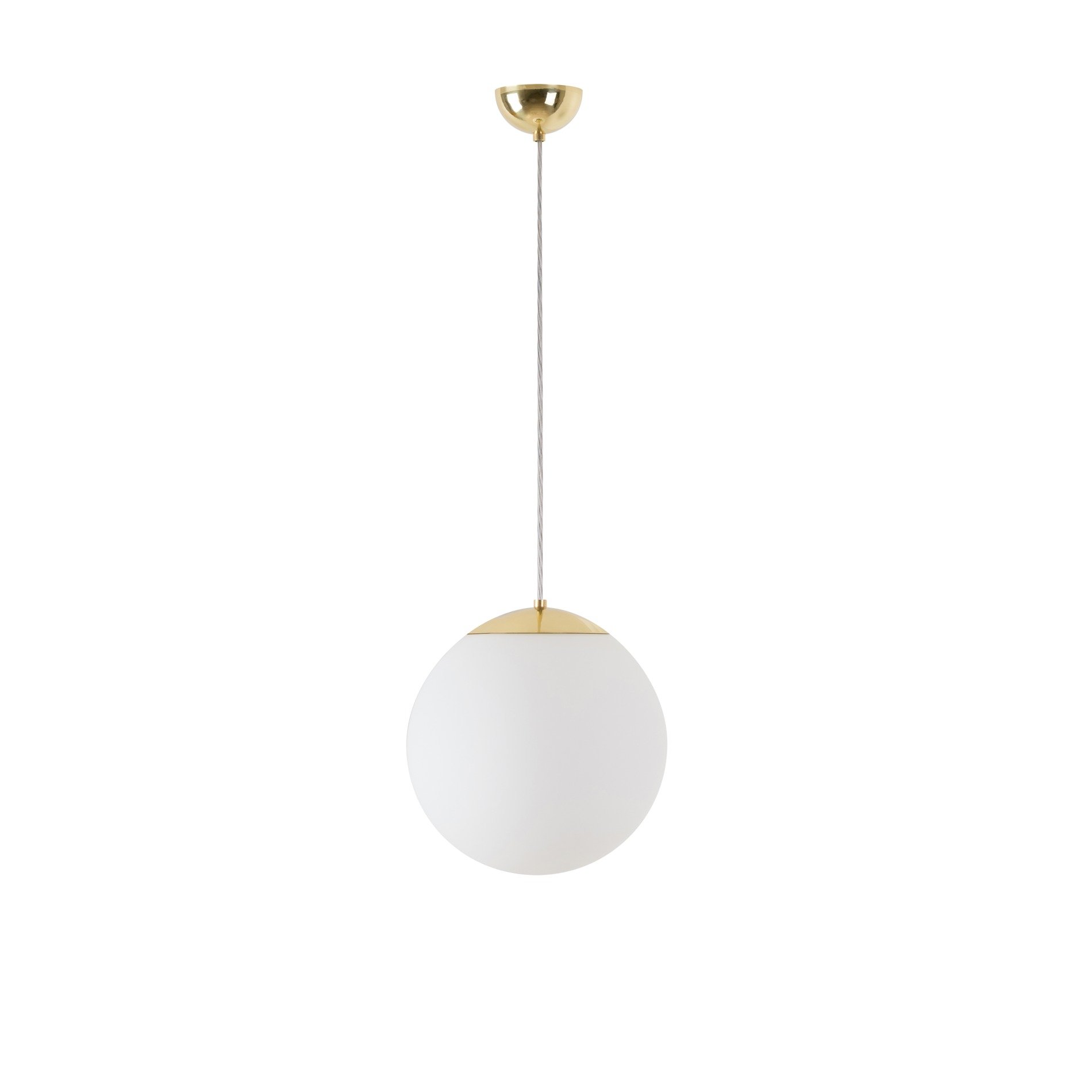 Levně OS ADR60337 ADRIA S2 závěsné skleněné svítidlo mosaz leštěná / bílá IP40 3000 K 20W LED DALI (původní kód OS 60337) - OSMONT