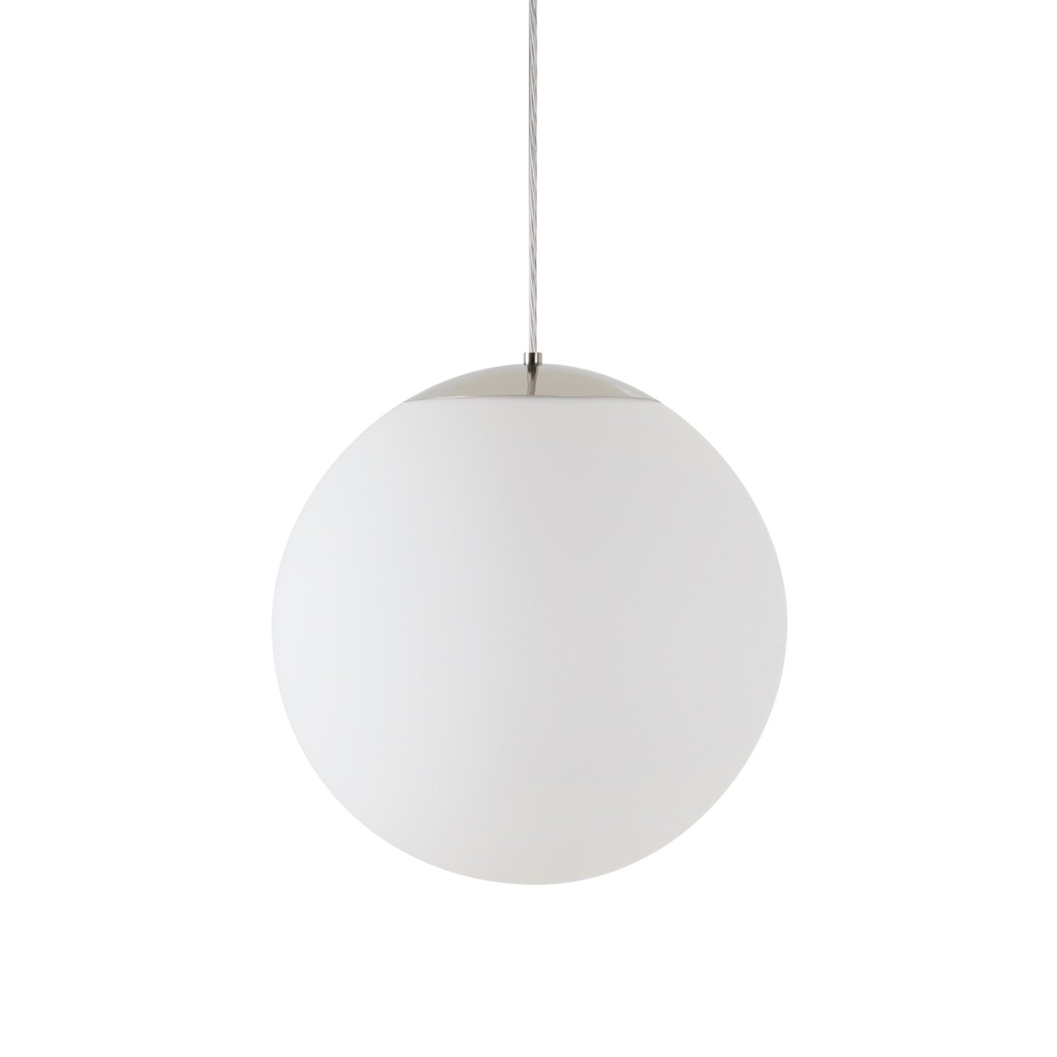 Levně OS ADR62216 ADRIA S3 HP závěsné skleněné svítidlo nerez / bílá IP40 3000 K 52W LED - OSMONT