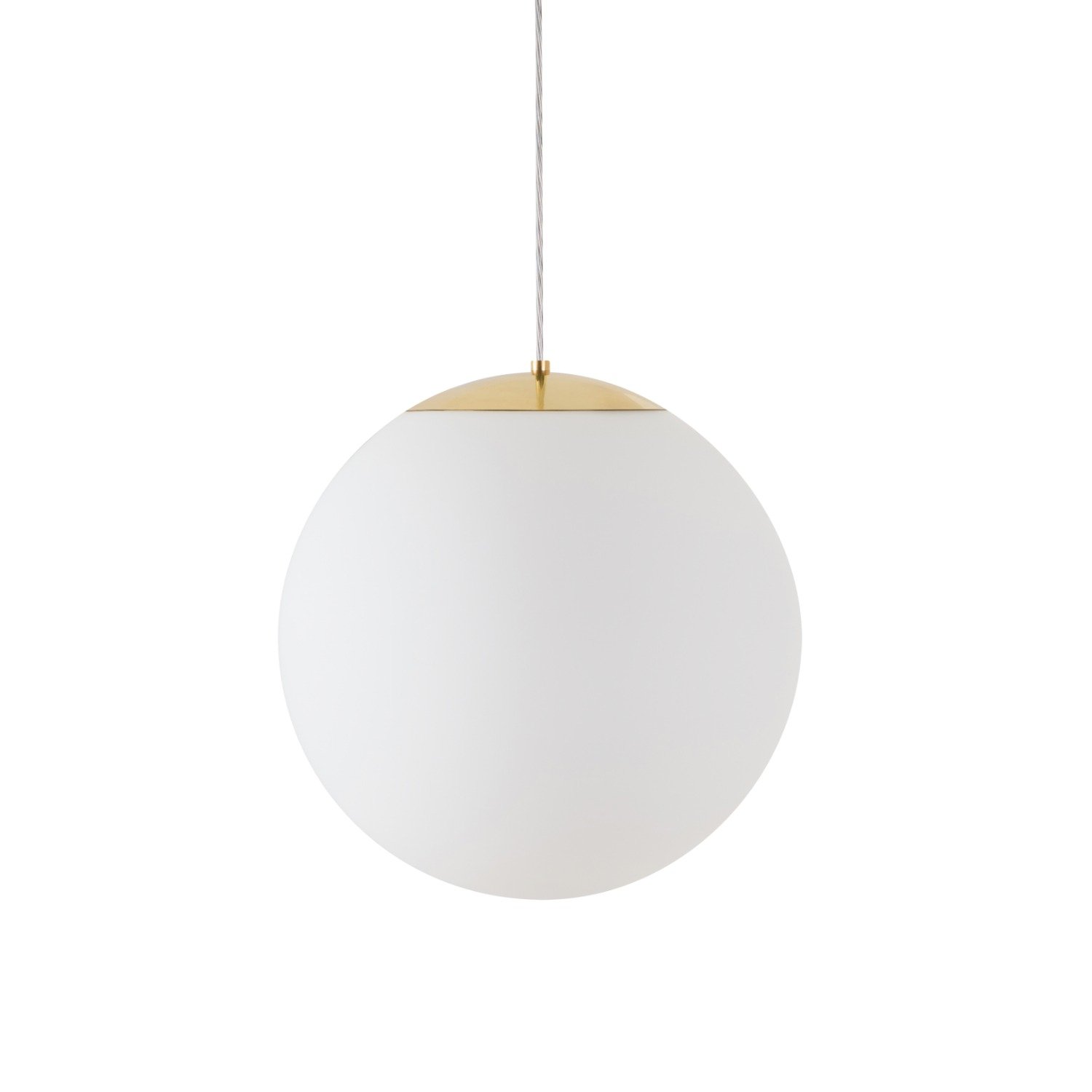 Levně OS ADR62215 ADRIA S3 HP závěsné skleněné svítidlo mosaz / bílá IP40 3000 K 52W LED DALI - OSMONT