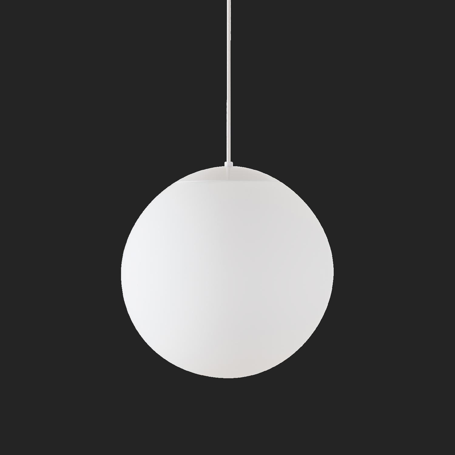 OS ADR72105 ADRIA S3 HP závěsné skleněné svítidlo bílá IP40 3000 K 52W LED nouzové kombinované 3 h (původní kód OS 72105) - OSMONT
