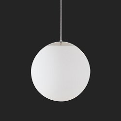 Obrázek pro produkt ADRIA S3 HP závěsné skleněné svítidlo nerez leštěná / bílá IP40 3000 K 52W LED nouzové kombinované 3 h (původní kód OS 72108) - OSMONT