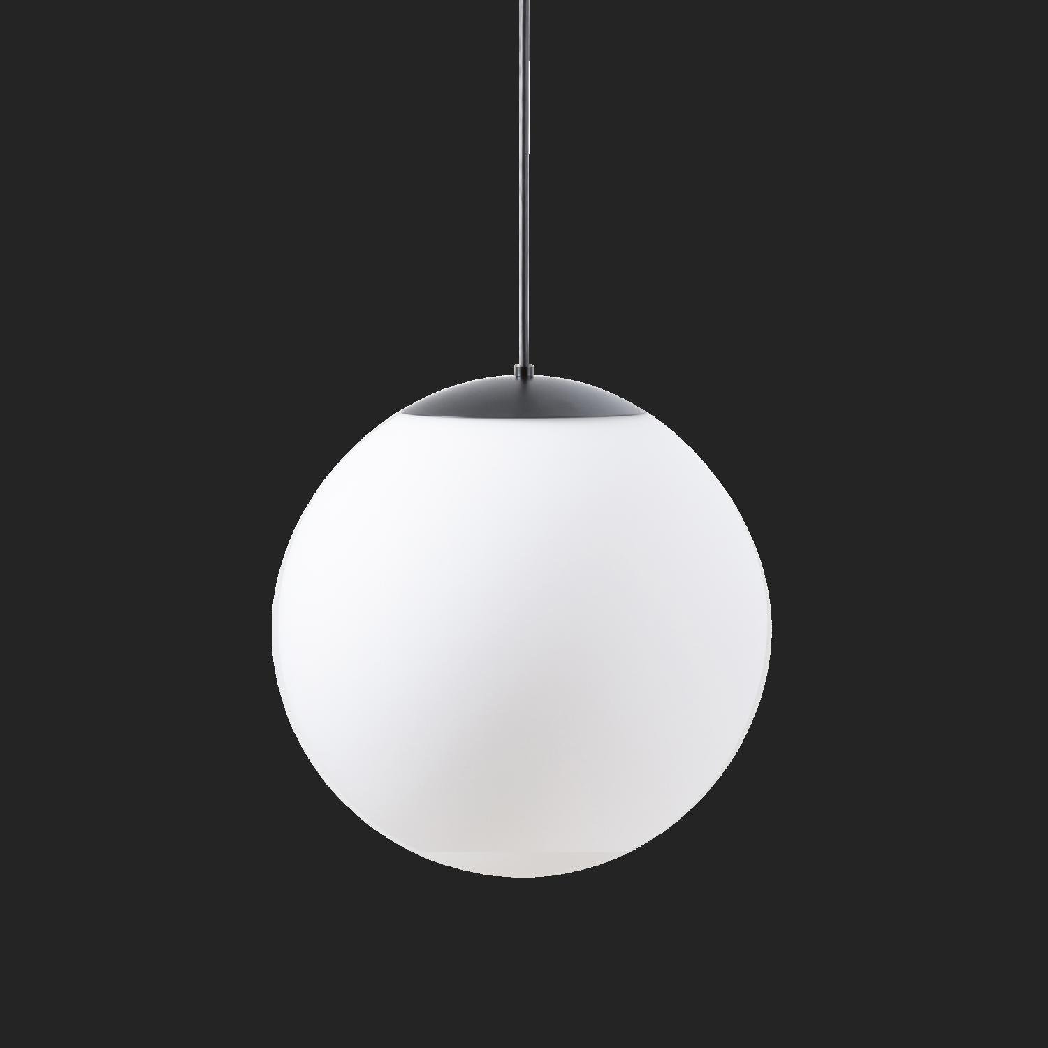 OS ADR72606 ADRIA S3 HP závěsné skleněné svítidlo černá / bílá IP40 4000 K 52W LED nouzové kombinované 3 h (původní kód OS 72606) - OSMONT