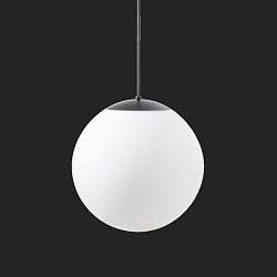 Obrázek pro produkt ADRIA S3 HP závěsné skleněné svítidlo černá / bílá IP40 4000 K 52W LED nouzové kombinované 3 h (původní kód OS 72606) - OSMONT