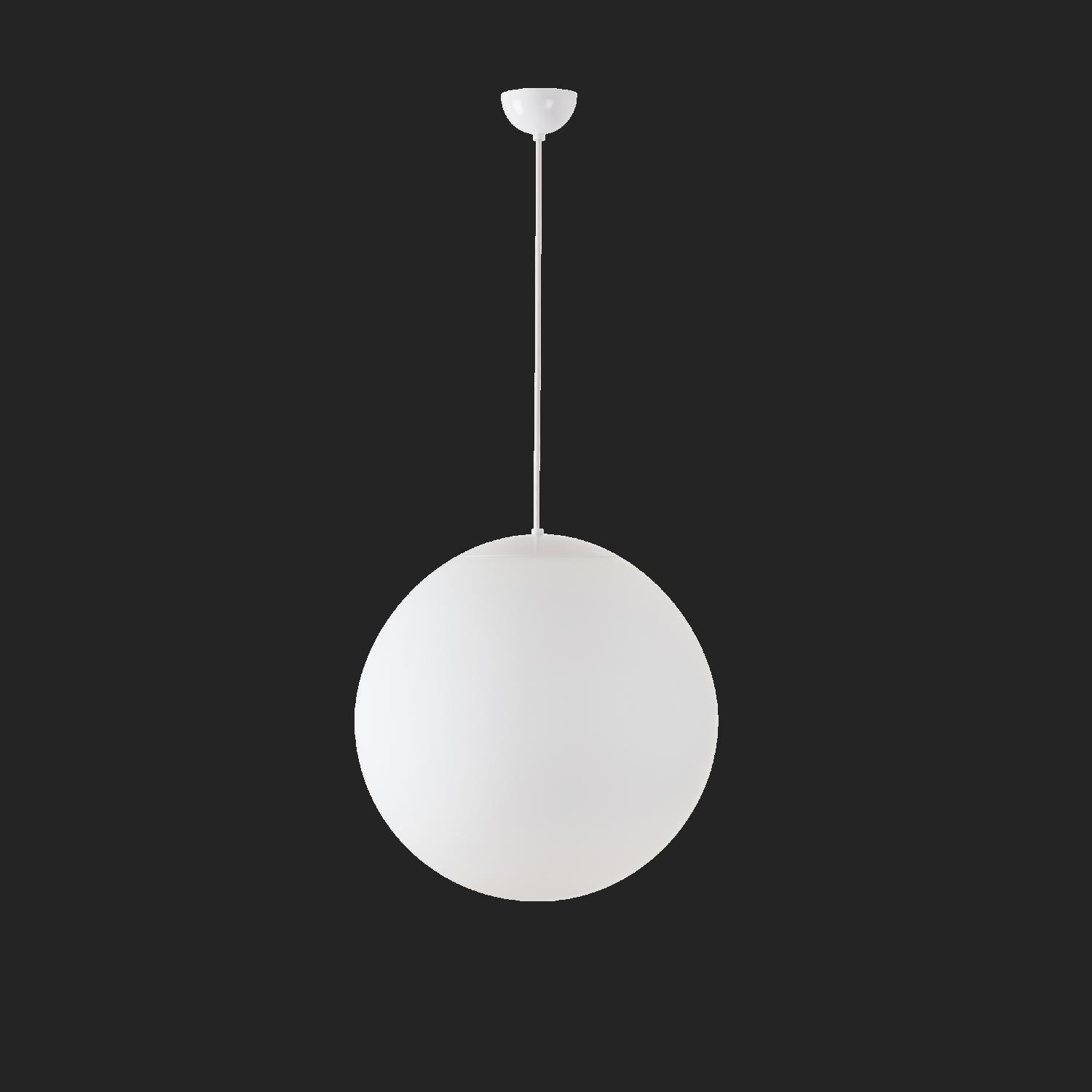 OS ADR60856 ADRIA S4 závěsné skleněné svítidlo bílá IP40 4000 K 41W LED nouzové kombinované 3 h (původní kód OS 60856) - OSMONT