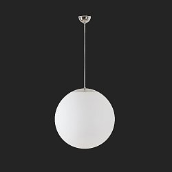 Obrázek pro produkt ADRIA S4 závěsné skleněné svítidlo nerez leštěná / bílá IP40 4000 K 41W LED nouzové kombinované 3 h (původní kód OS 60862) - OSMONT