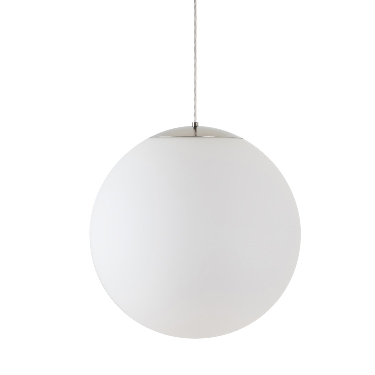 Levně OS ADR62226 ADRIA S4 HP závěsné skleněné svítidlo nerez / bílá IP40 3000 K 59W LED - OSMONT