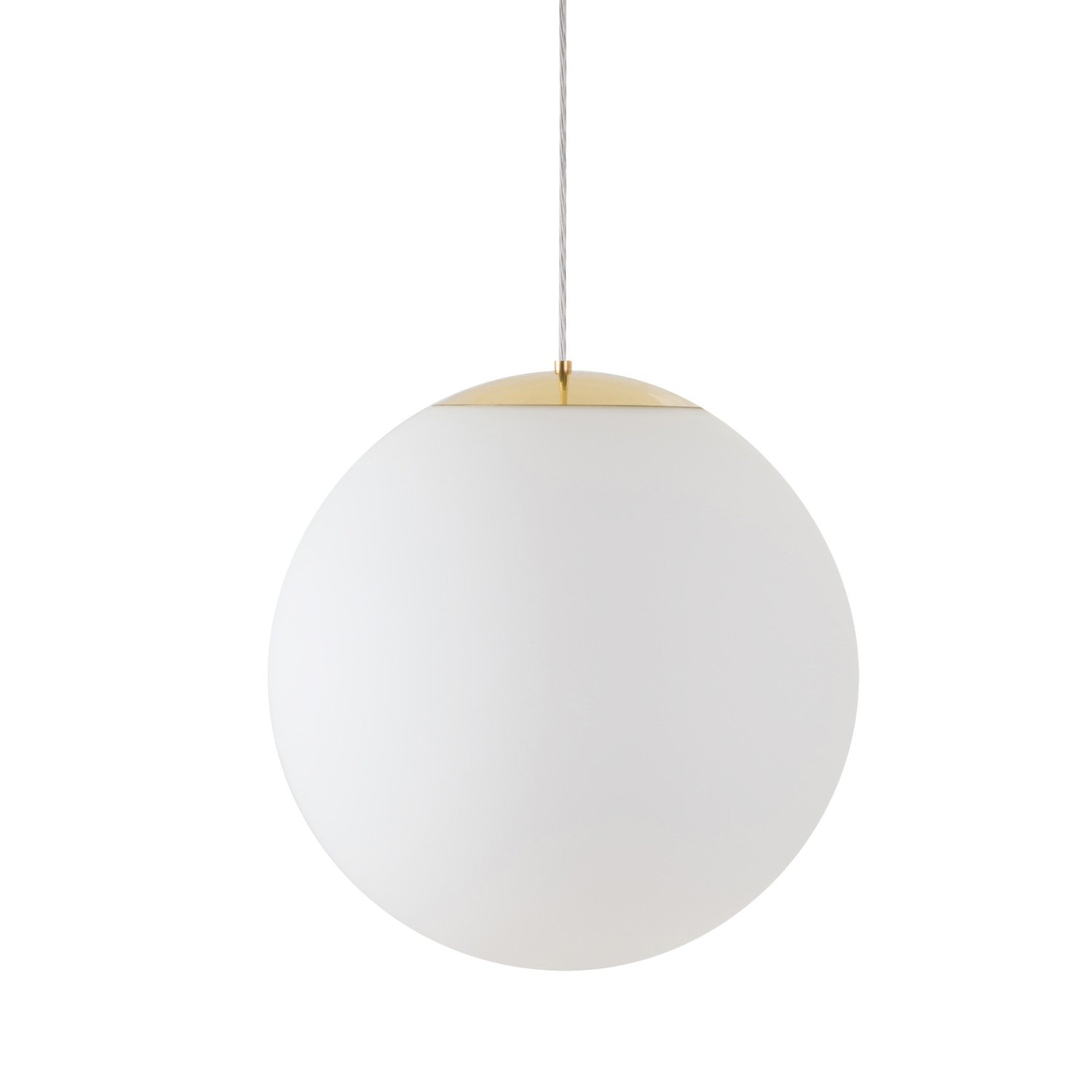 OS ADR62725 ADRIA S4 HP závěsné skleněné svítidlo mosaz / bílá IP40 4000 K 59W LED DALI - OSMONT