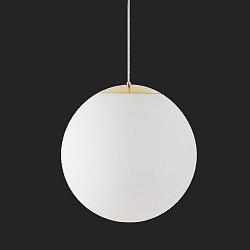 Obrázek pro produkt ADRIA S4 HP závěsné skleněné svítidlo mosaz leštěná / bílá IP40 3000 K 58W LED nouzové kombinované 3 h (původní kód OS 72112) - OSMONT