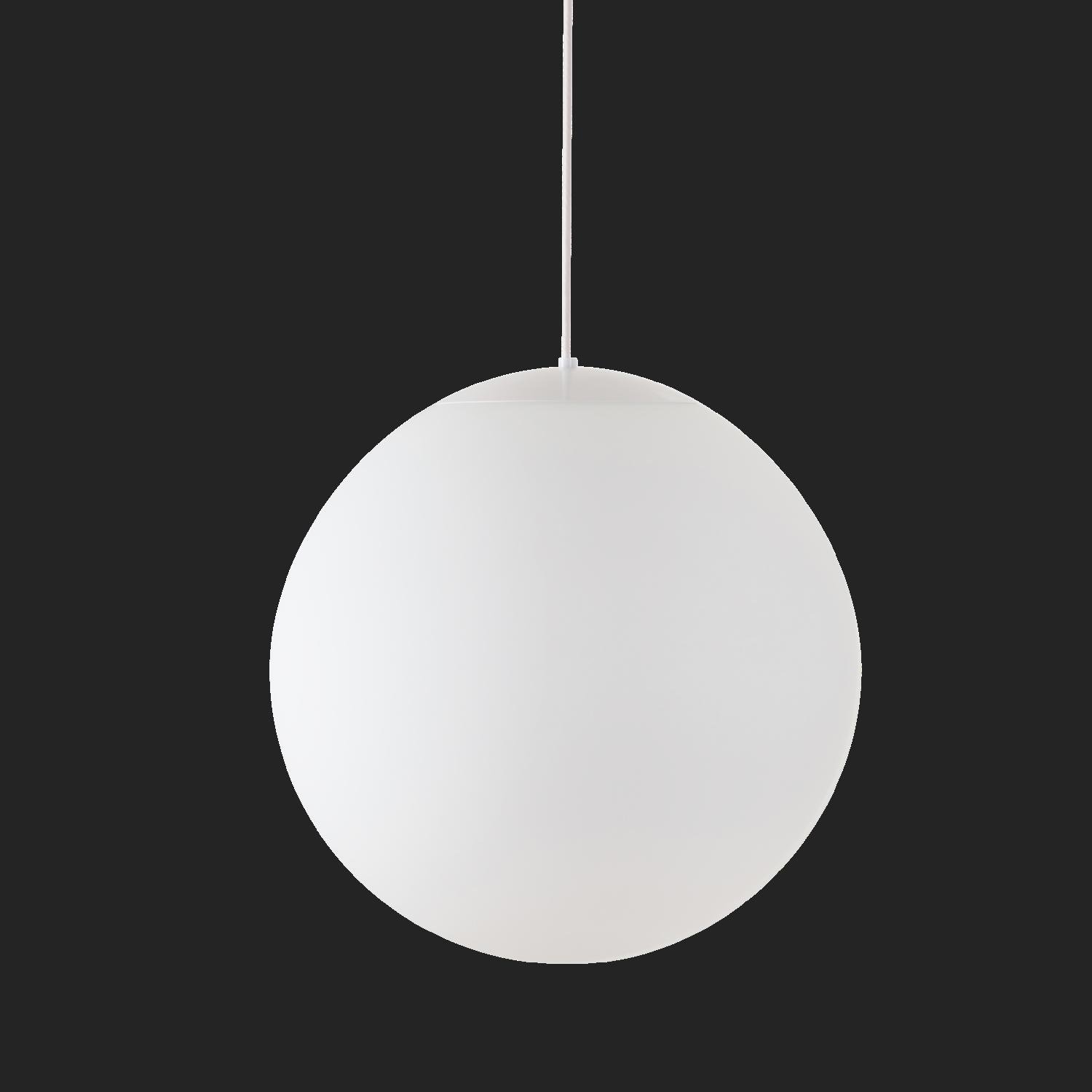 OS ADR72610 ADRIA S4 HP závěsné skleněné svítidlo bílá IP40 4000 K 58W LED nouzové kombinované 3 h (původní kód OS 72610) - OSMONT