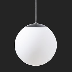 Obrázek pro produkt ADRIA S4 HP závěsné skleněné svítidlo černá / bílá IP40 4000 K 58W LED nouzové kombinované 3 h (původní kód OS 72611) - OSMONT