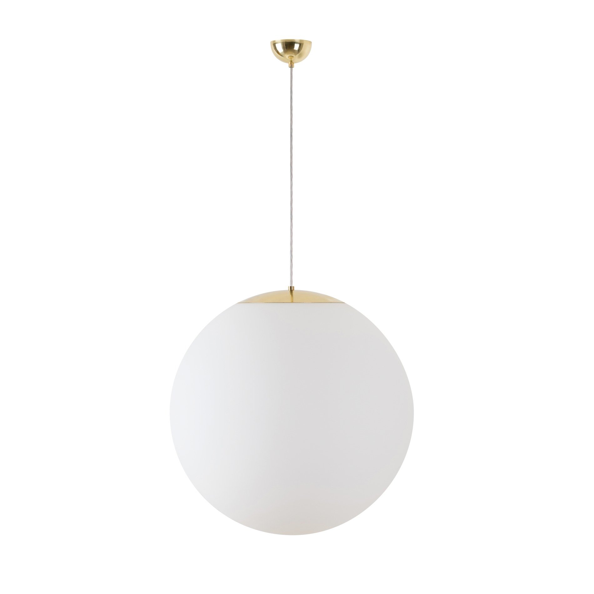 Levně OS ADR60869 ADRIA S5 závěsné skleněné svítidlo mosaz leštěná / bílá IP40 4000 K 48W LED DALI (původní kód OS 60869) - OSMONT