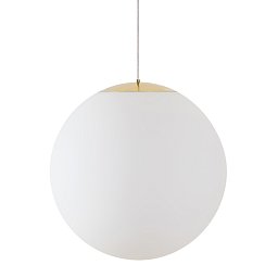 Obrázek pro produkt ADRIA S5 HP závěsné skleněné svítidlo mosaz / bílá IP40 3000 K 65W LED - OSMONT