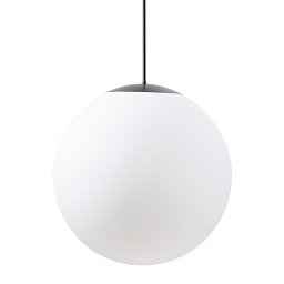 Obrázek pro produkt ADRIA S5 HP závěsné skleněné svítidlo černá / bílá IP40 4000 K 65W LED - OSMONT