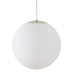Obrázek pro produkt ADRIA S5 HP závěsné skleněné svítidlo nerez / bílá IP40 4000 K 65W LED - OSMONT