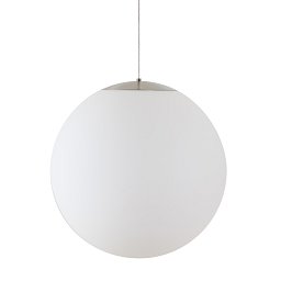 Obrázek pro produkt ADRIA S5 HP závěsné skleněné svítidlo kartáčovaná nerez / bílá IP40 4000 K 65W LED - OSMONT