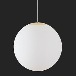 Obrázek pro produkt ADRIA S5 HP závěsné skleněné svítidlo mosaz leštěná / bílá IP40 4000 K 65W LED DALI (původní kód OS 62735) - OSMONT