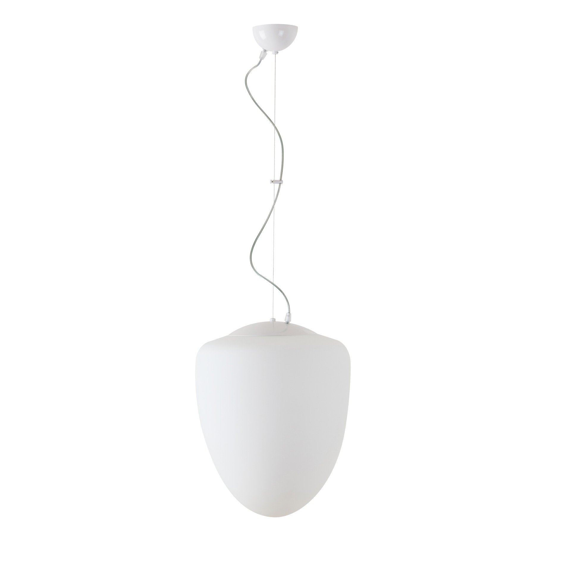 Levně OS AST60420 ASTRA L závěsné skleněné svítidlo bílá IP40 3000 K 27W LED - OSMONT