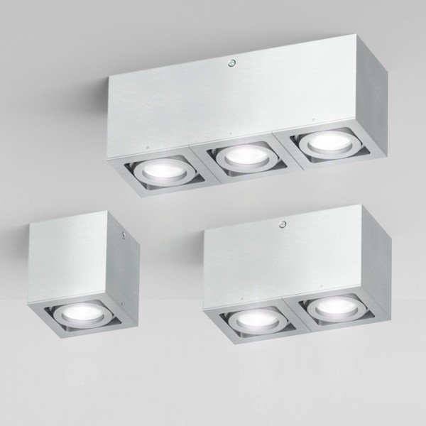 RED R10119 Stropní svítidlo BERIT I hliník  230V GU10 50W - RED - DESIGN RENDL (obrázek 3)