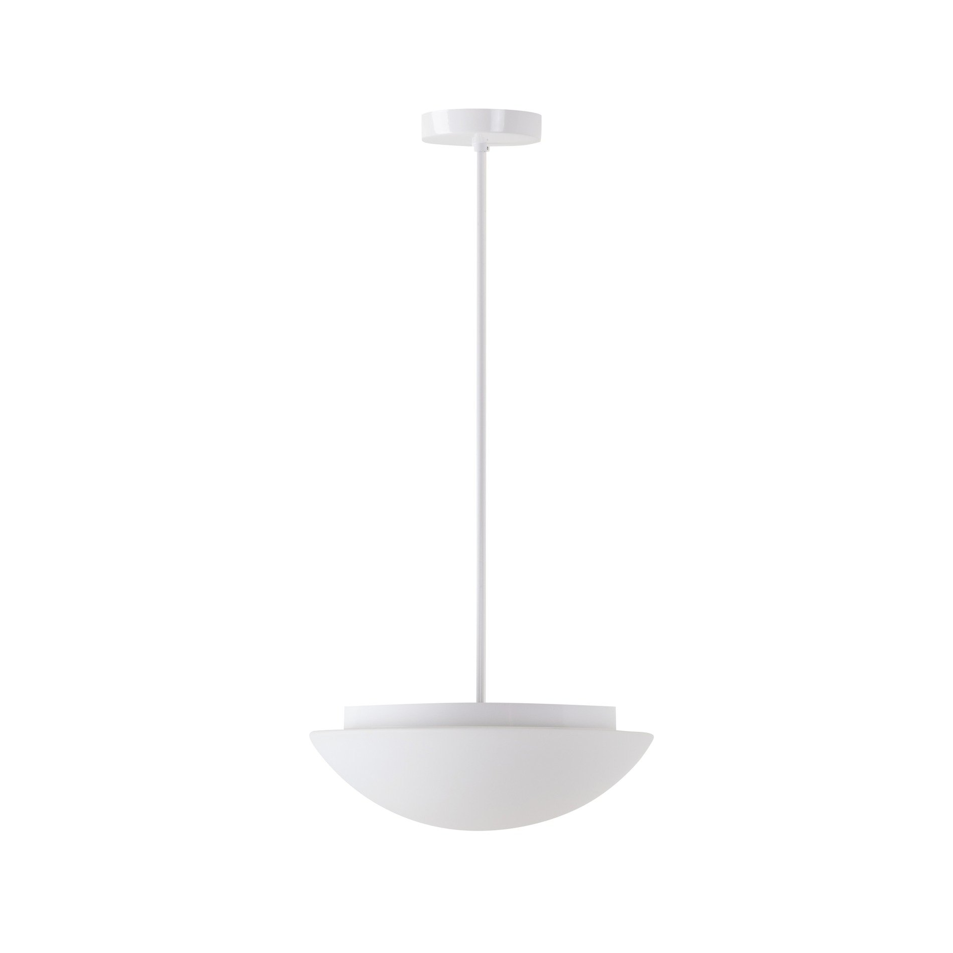 Levně OS AUR54003 AURA P3 závěsné skleněné svítidlo bílá IP40 2x75W E27 (původní kód OS 54003) - OSMONT