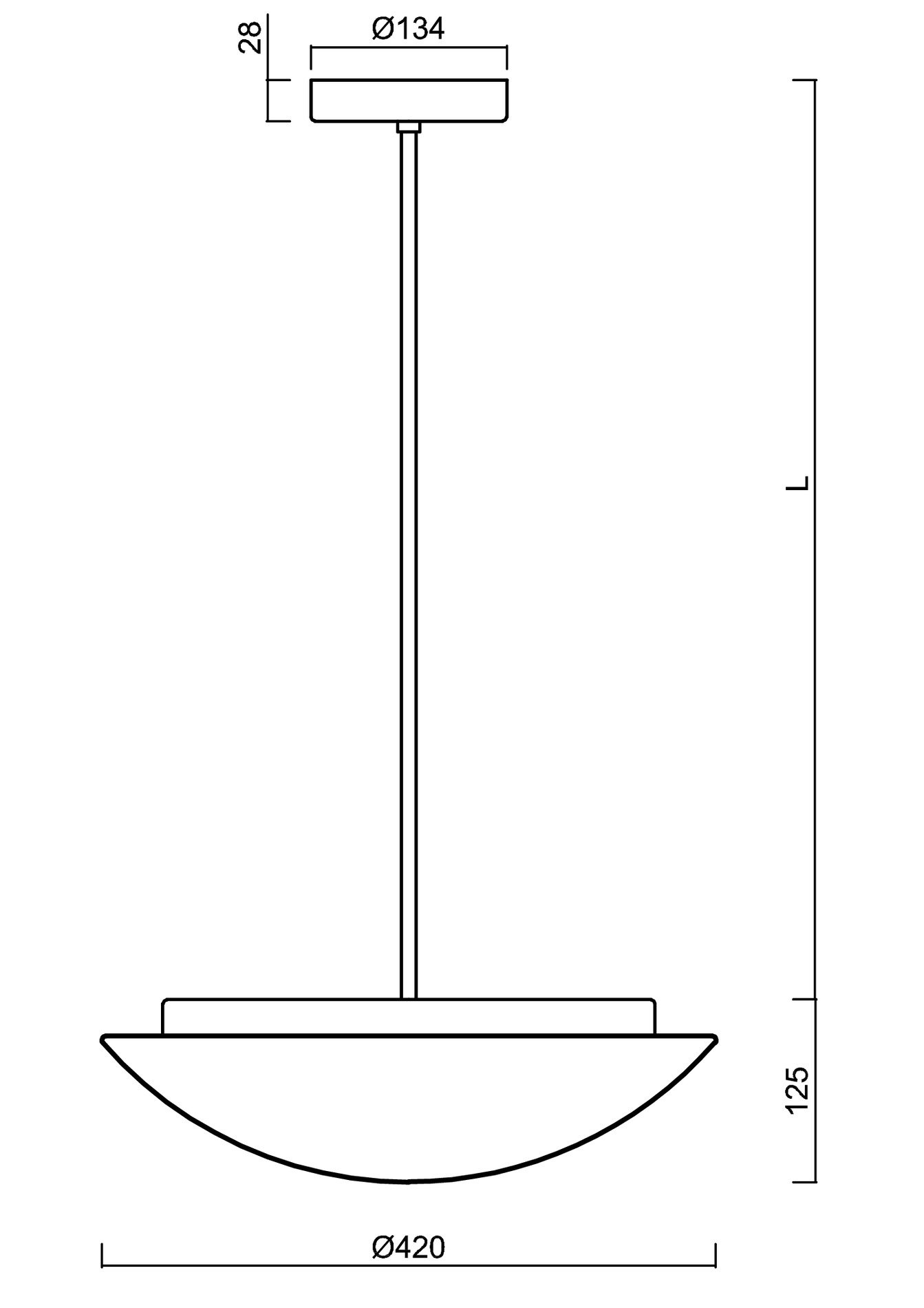 OS AUR54012 AURA P4 závěsné skleněné svítidlo bílá IP40 2x25W E27 - OSMONT (obrázek 3)