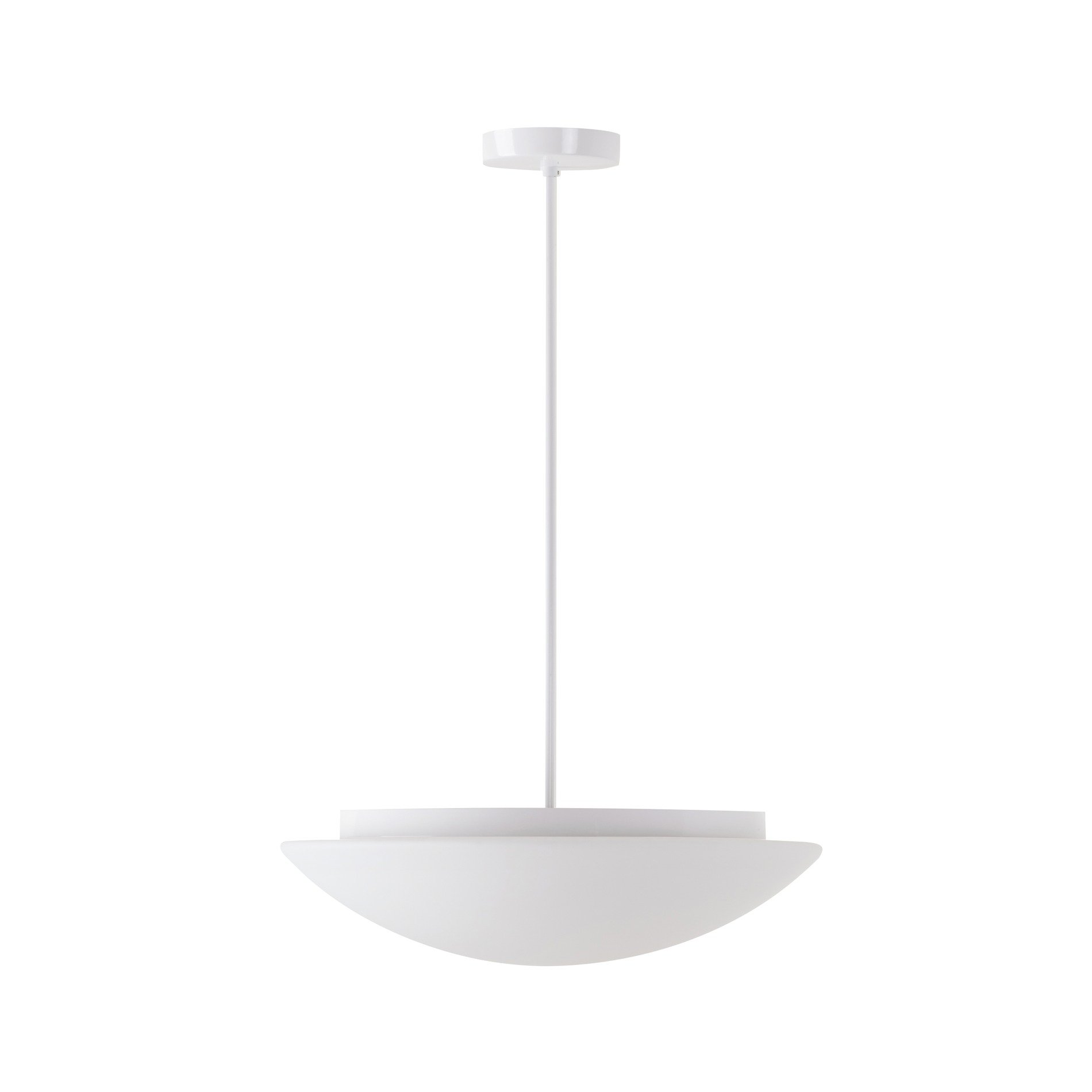 OS AUR53149 AURA P5 závěsné skleněné svítidlo bílá IP40 3000 K 34W LED - OSMONT