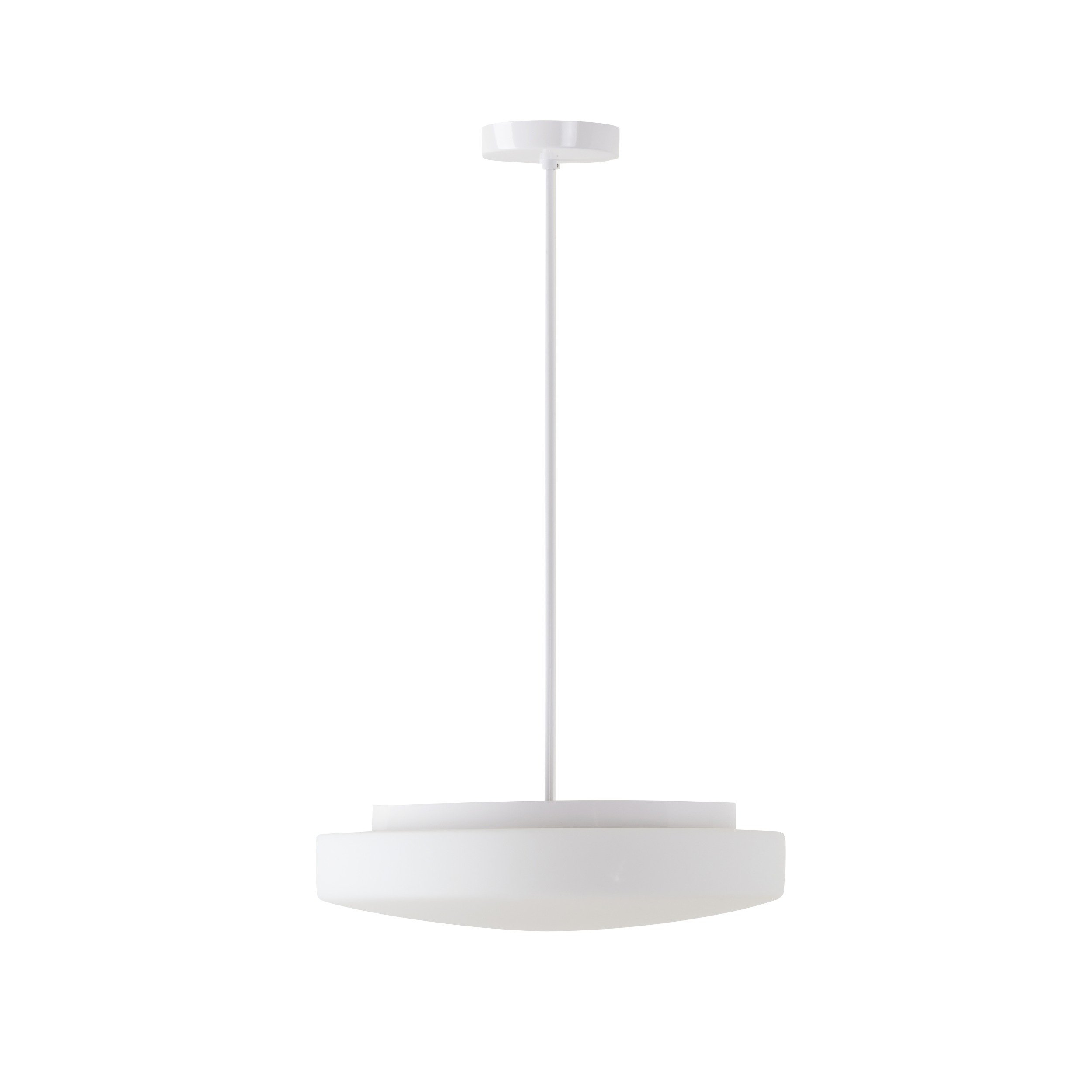OS EDN61074 EDNA P4 závěsné skleněné svítidlo bílá IP40 3000 K 19W LED - OSMONT
