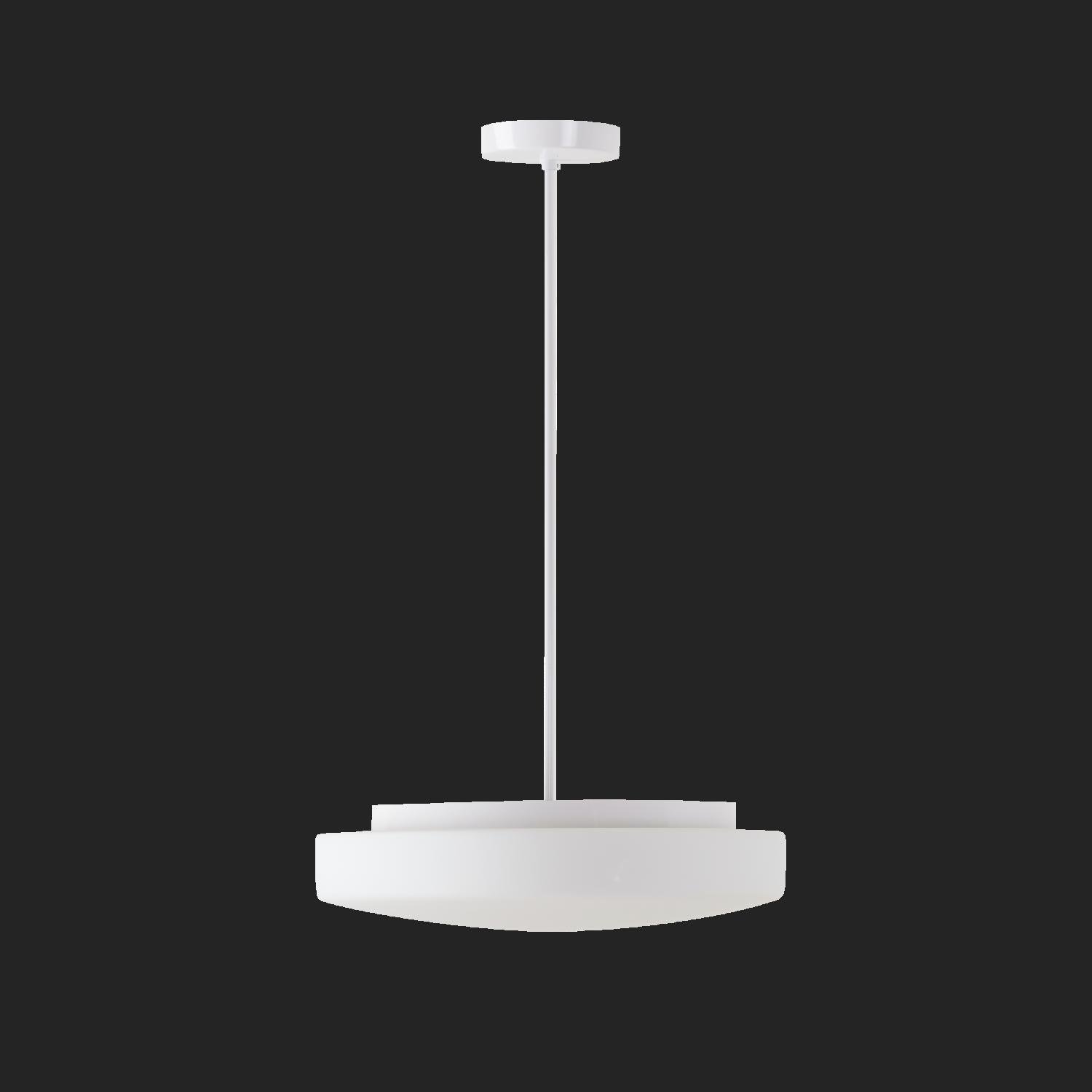 OS EDN61588 EDNA P4 závěsné skleněné svítidlo bílá IP40 4000 K 27W LED DALI (původní kód OS 61588) - OSMONT