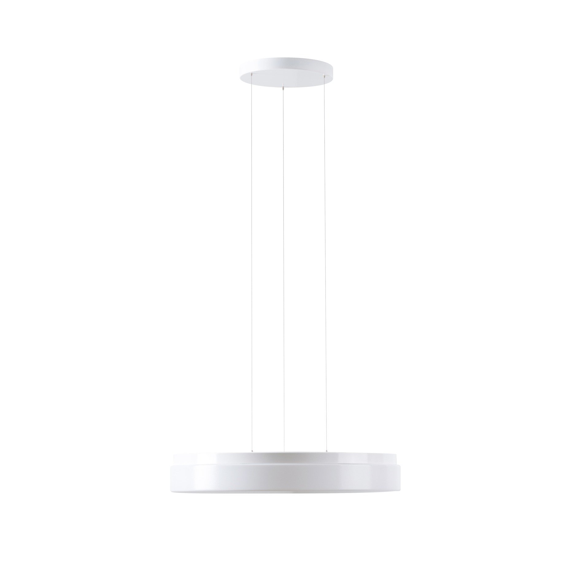 OS DEL68522 DELIA LE3 závěsné plastové svítidlo bílá IP40 4000 K 46W LED - OSMONT