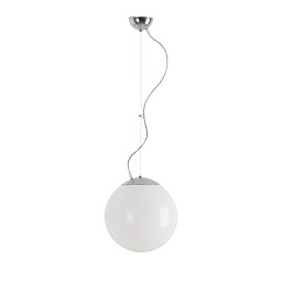Obrázek pro produkt ISIS L2 PM závěsné plastové svítidlo nerez / bílá IP40 25W E27 - OSMONT
