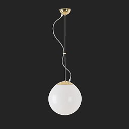 Obrázek pro produkt ISIS L2 PM závěsné plastové svítidlo mosaz leštěná / bílá IP40 4000 K 20W LED DALI (původní kód OS 64685) - OSMONT