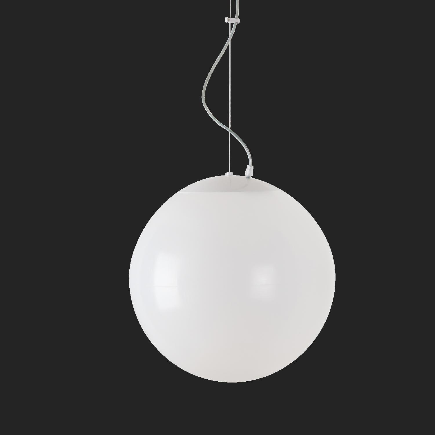 OS ISI72715 ISIS L3 PM HP závěsné plastové svítidlo bílá IP40 4000 K 52W LED nouzové kombinované 3 h (původní kód OS 72715) - OSMONT