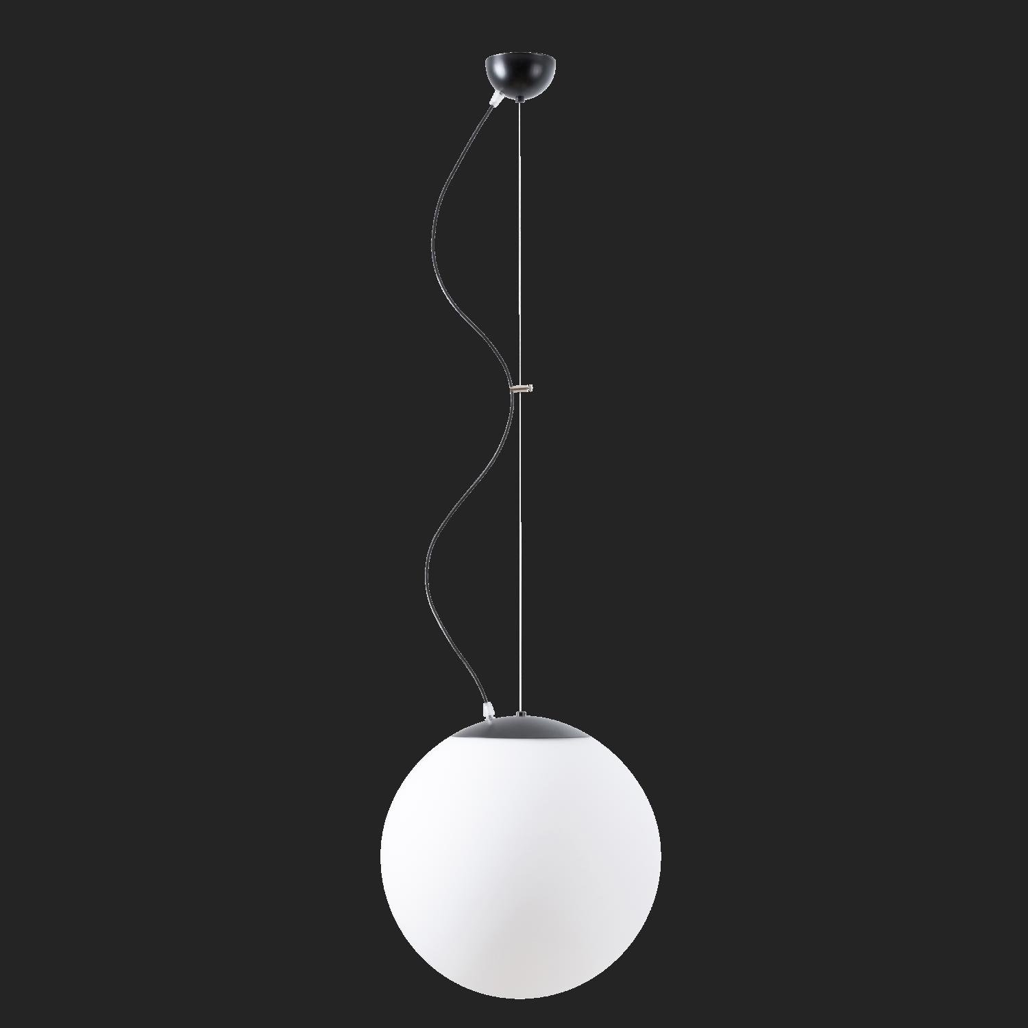 OS ISI70205 ISIS L3 PM-M závěsné plastové svítidlo černá / bílá IP40 3000 K 27W LED nouzové kombinované 1 h (původní kód OS 70205) - OSMONT