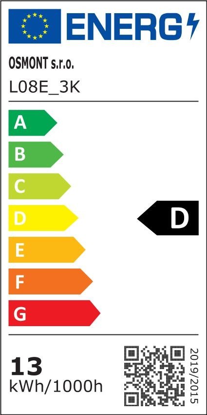 OS ISI70273 ISIS L3 PM-M HP závěsné plastové svítidlo kartáčovaná nerez / bílá IP40 3000 K 52W LED DALI - OSMONT (obrázek 6)