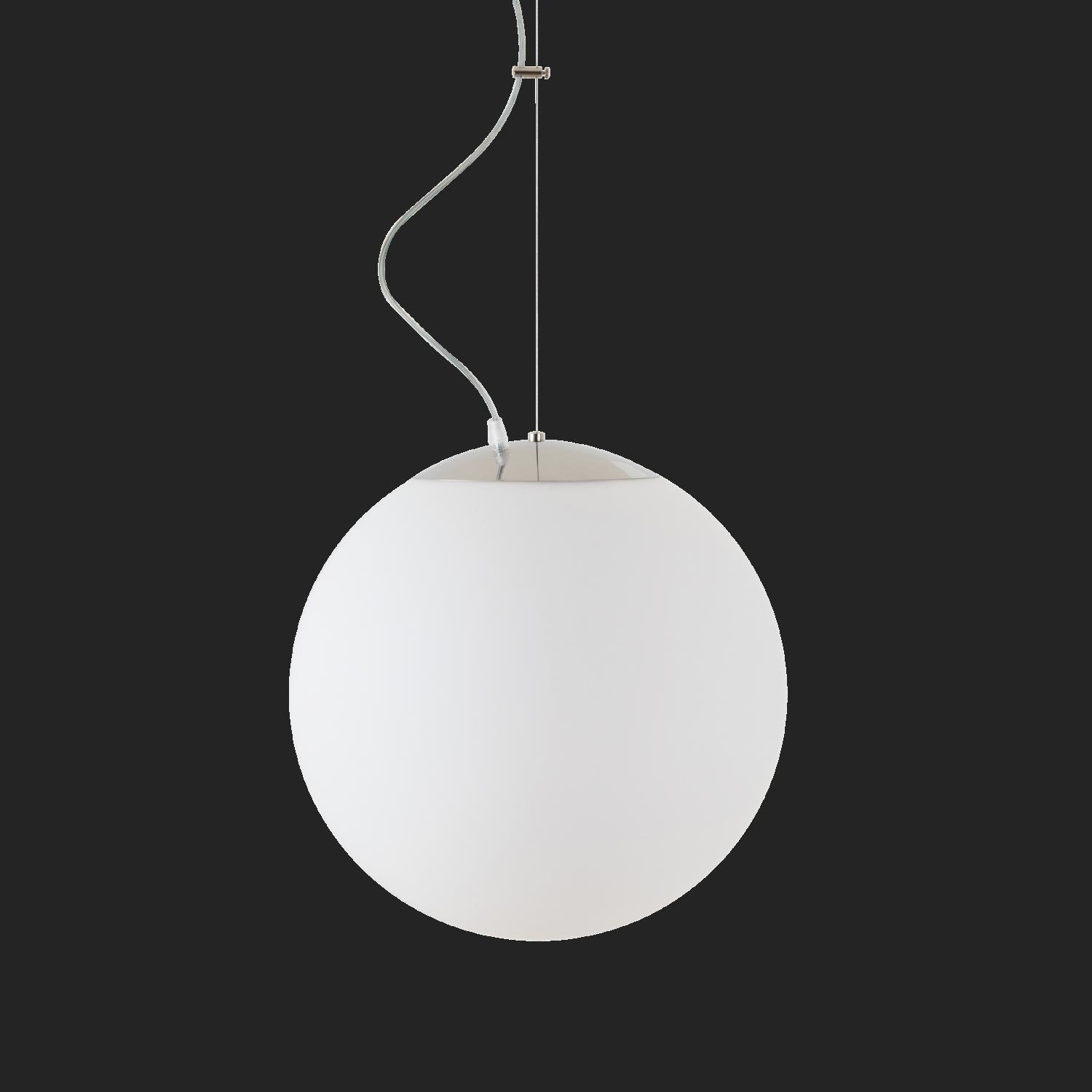 OS ISI72751 ISIS L3 PM-M HP závěsné plastové svítidlo nerez leštěná / bílá IP40 4000 K 52W LED nouzové kombinované 3 h (původní kód OS 72751) - OSMONT