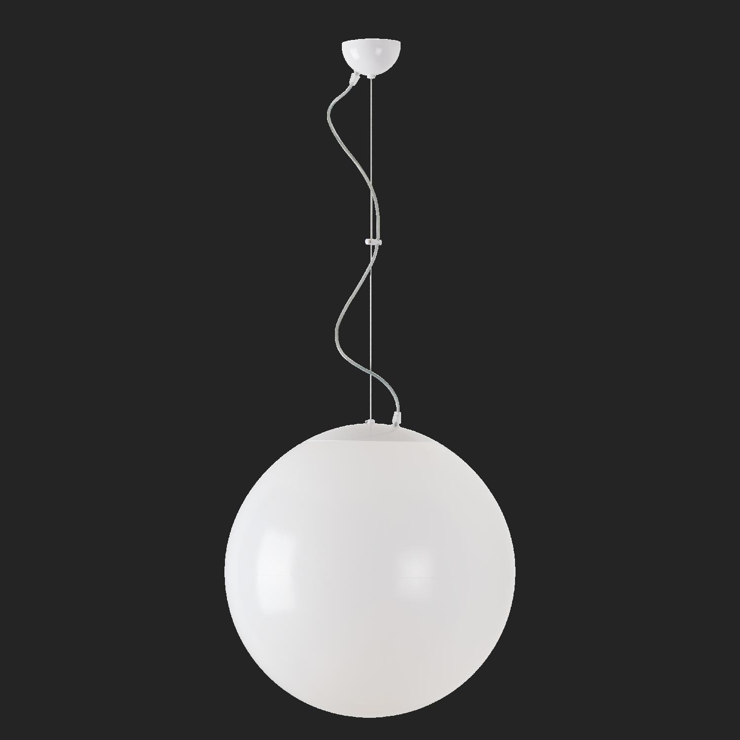 OS ISI66209 ISIS L4 závěsné plastové svítidlo bílá IP40 3000 K 41W LED nouzové kombinované 3 h (původní kód OS 66209) - OSMONT