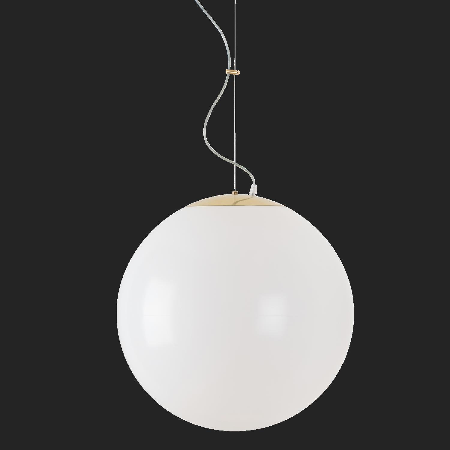 OS ISI72729 ISIS L4 PM HP závěsné plastové svítidlo mosaz leštěná / bílá IP40 4000 K 58W LED nouzové kombinované 3 h (původní kód OS 72729) - OSMONT