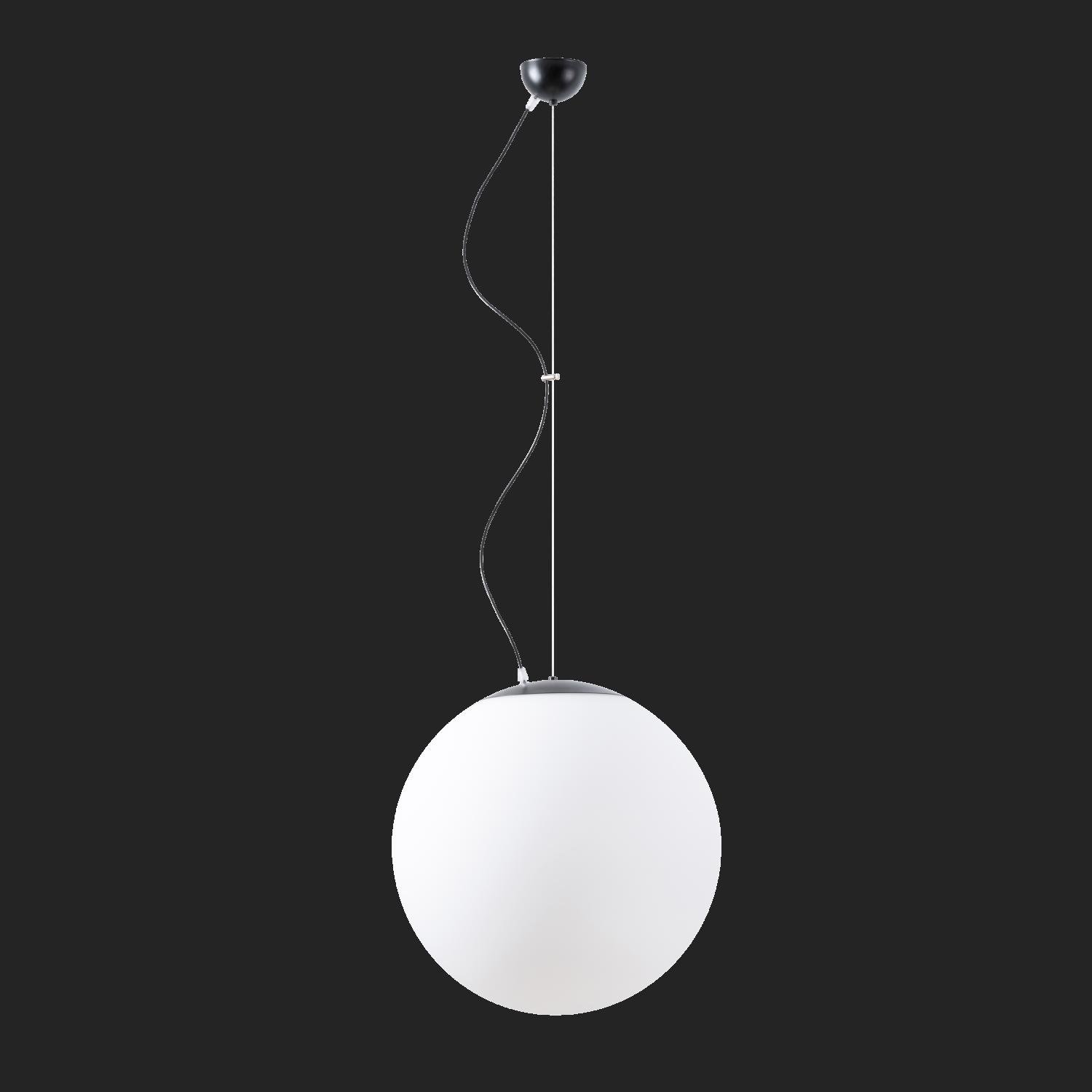 OS ISI70735 ISIS L4 PM-M závěsné plastové svítidlo černá / bílá IP40 4000 K 41W LED nouzové kombinované 3 h (původní kód OS 70735) - OSMONT
