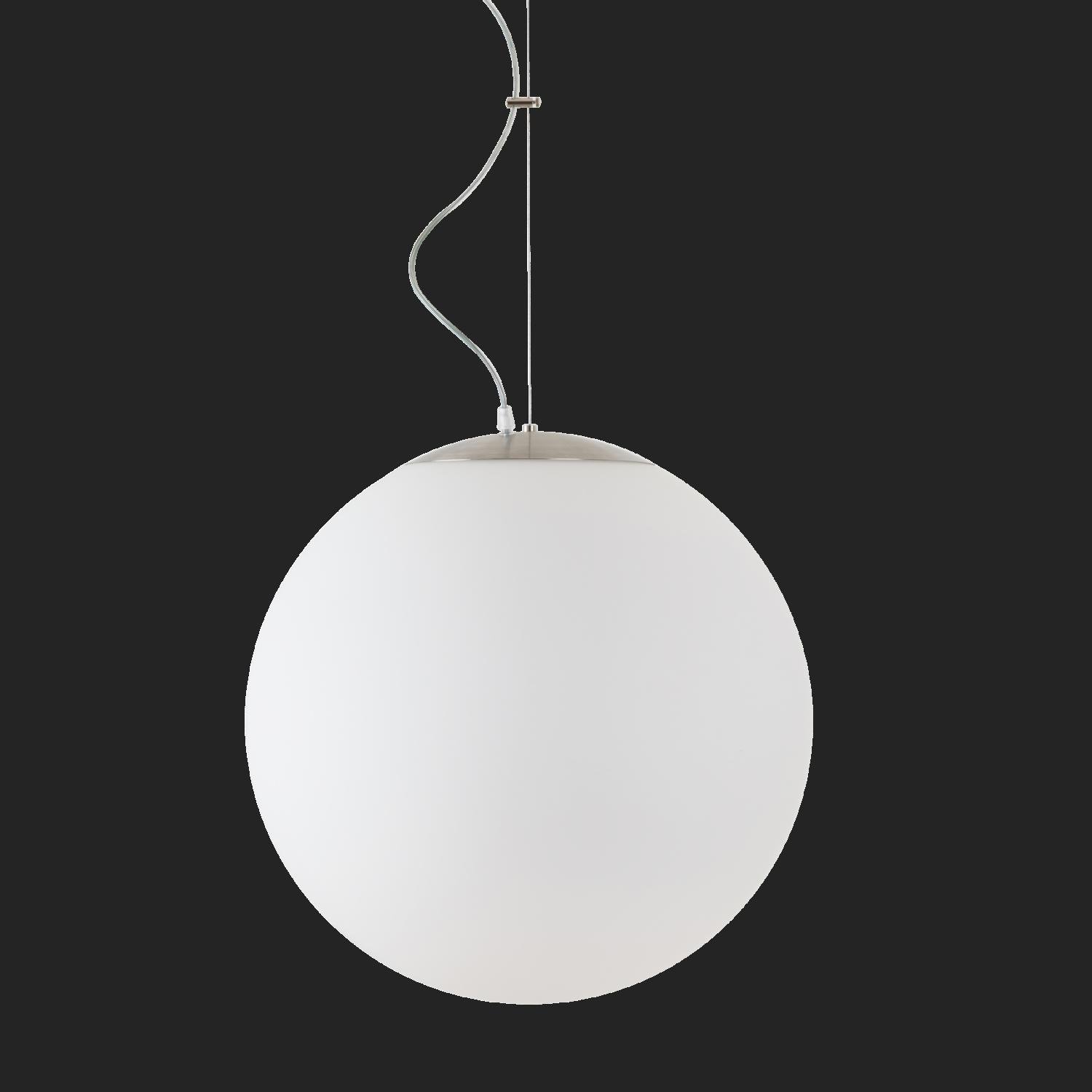 OS ISI72263 ISIS L4 PM-M HP závěsné plastové svítidlo nerez broušená / bílá IP40 3000 K 58W LED nouzové kombinované 3 h (původní kód OS 72263) - OSMONT