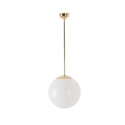 Obrázek pro produkt ISIS P2 PM závěsné plastové svítidlo mosaz / bílá IP40 25W E27 - OSMONT