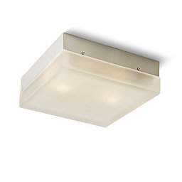 Obrázek pro produkt //  ASTONISH 220 čtvercová nerez 230V E27 2x28W - RED - DESIGN RENDL