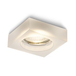 Obrázek pro produkt Zápustné svítidlo BIANCA čtvercová zápustná satinované sklo 230V - RED - DESIGN RENDL