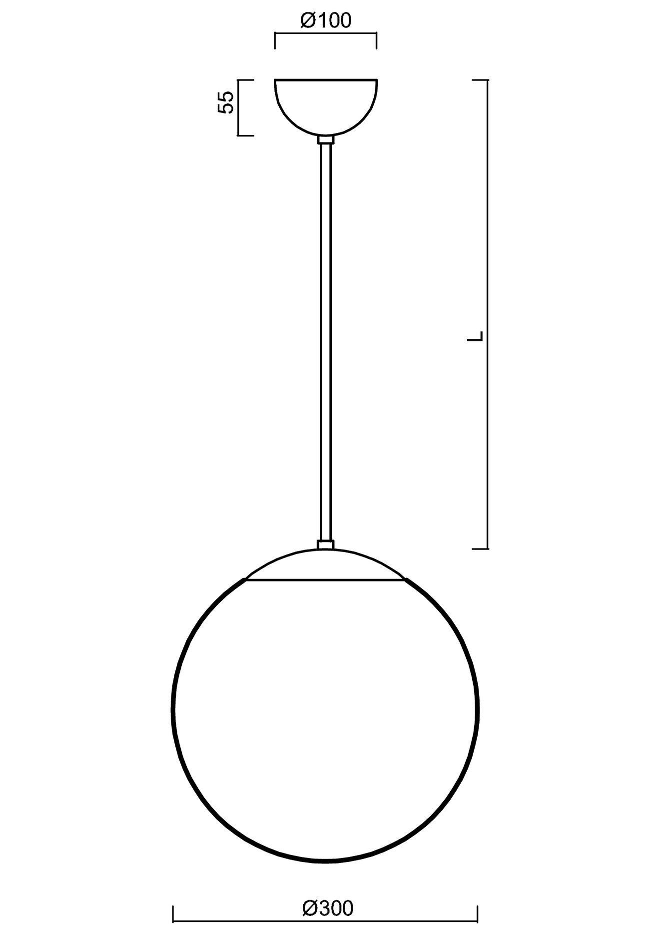 OS ISI64401 ISIS P2 PM-M závěsné plastové svítidlo nerez broušená / bílá IP40 3000 K 20W LED DALI (původní kód OS 64401) - OSMONT (obrázek 3)