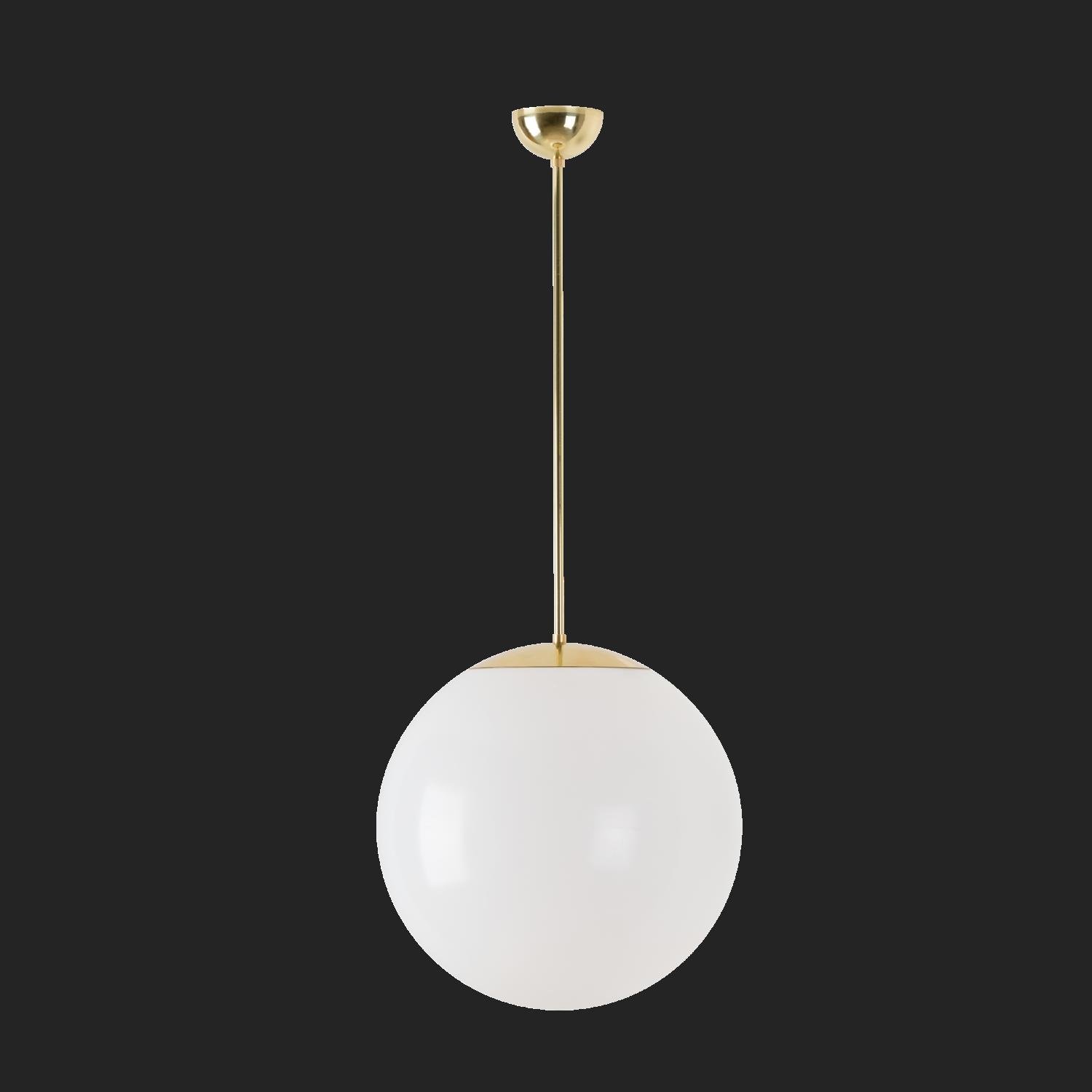 OS ISI63944 ISIS P3 PM závěsné plastové svítidlo mosaz leštěná / bílá IP40 4000 K 27W LED nouzové kombinované 1 h (původní kód OS 63944) - OSMONT