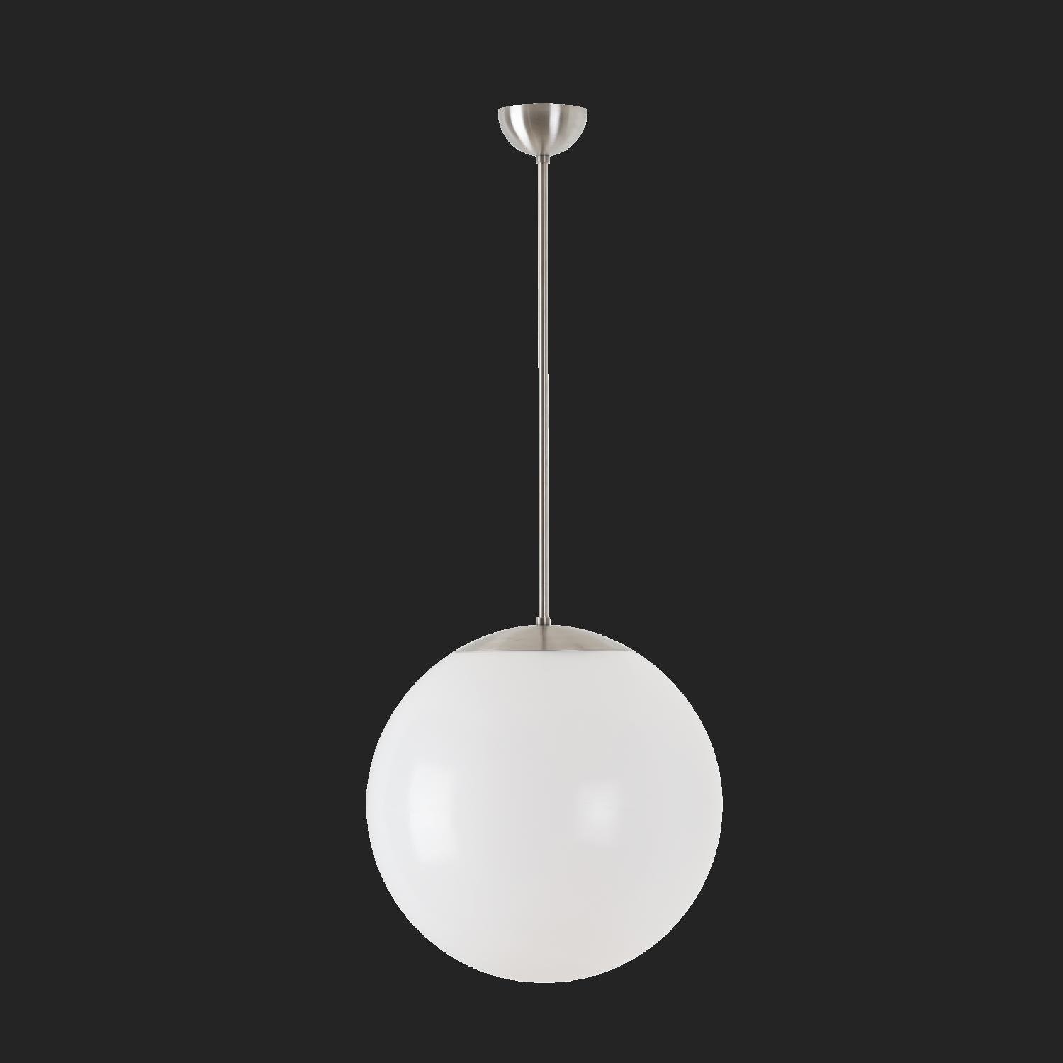 OS ISI63473 ISIS P3 PM závěsné plastové svítidlo nerez broušená / bílá IP40 3000 K 27W LED nouzové kombinované 1 h (původní kód OS 63473) - OSMONT