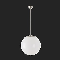 Obrázek pro produkt ISIS P3 PM závěsné plastové svítidlo nerez broušená / bílá IP40 3000 K 27W LED nouzové kombinované 1 h (původní kód OS 63474) - OSMONT