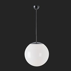 Obrázek pro produkt ISIS P3 PM závěsné plastové svítidlo černá / bílá IP40 3000 K 27W LED nouzové kombinované 1 h (původní kód OS 63428) - OSMONT