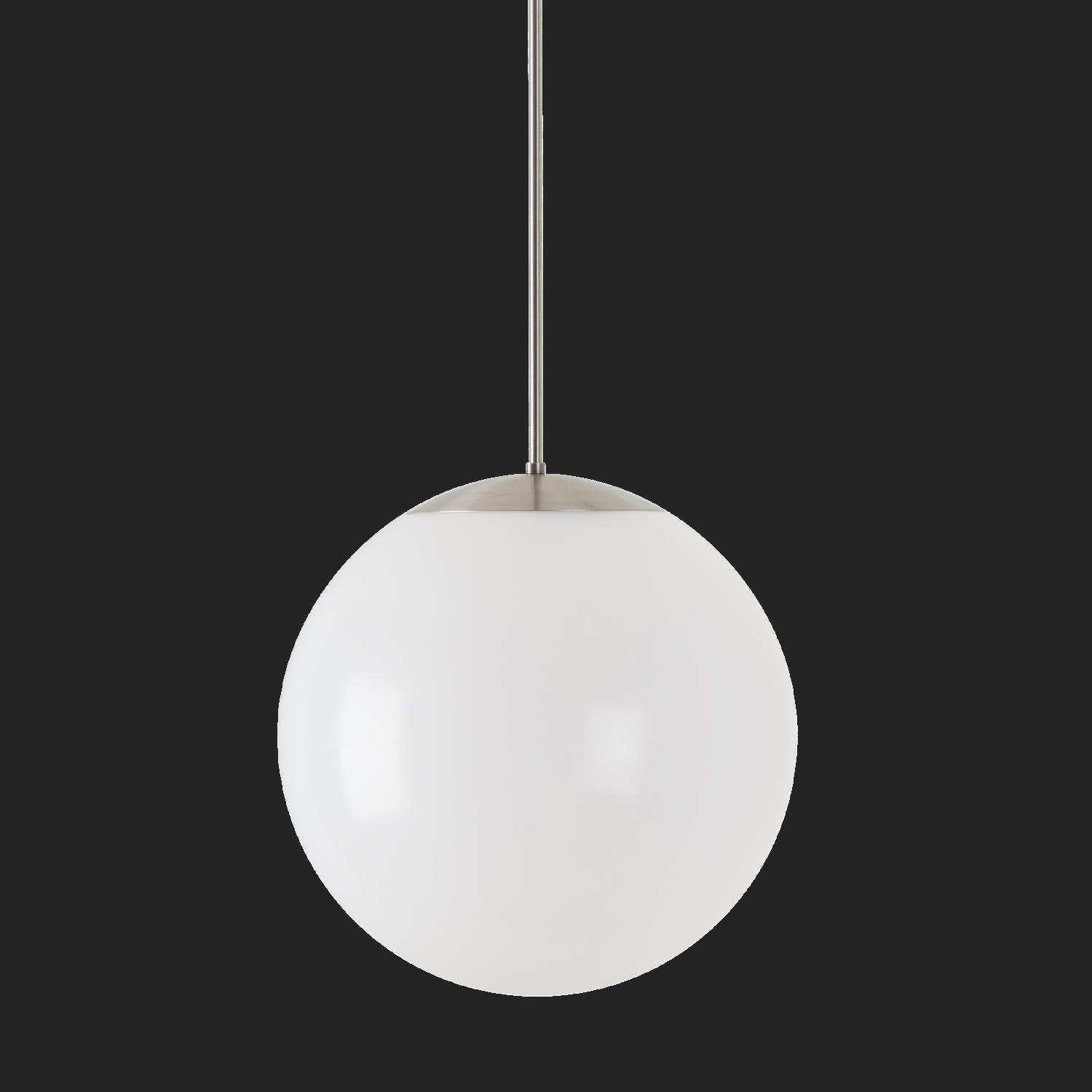 OS ISI72639 ISIS P3 PM HP závěsné plastové svítidlo nerez broušená / bílá IP40 4000 K 52W LED nouzové kombinované 3 h (původní kód OS 72639) - OSMONT